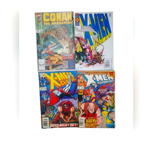 13 Vintage Marvel Comic Books